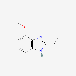 B570556 1H-Benzimidazole, 2-ethyl-7-methoxy- CAS No. 114224-42-9