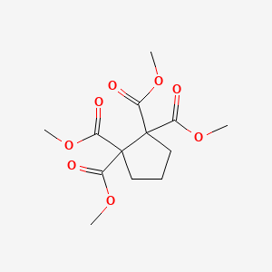 molecular formula C13H18O8 B5705639 tetramethyl 1,1,2,2-cyclopentanetetracarboxylate 