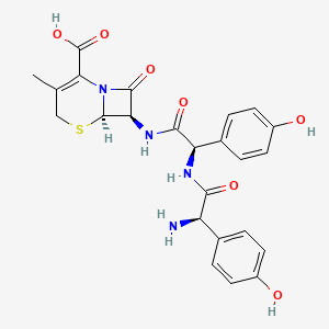 molecular formula C24H24N4O7S B570582 Unii-01xwd8G9Y2 CAS No. 147103-95-5