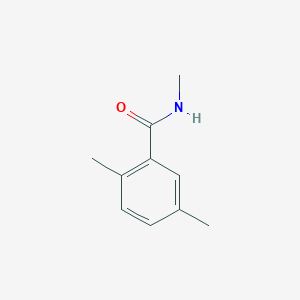molecular formula C10H13NO B5705845 N,2,5-三甲基苯甲酰胺 CAS No. 60034-93-7