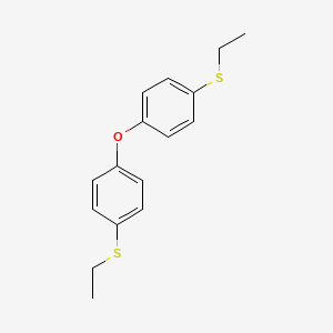 molecular formula C16H18OS2 B5706002 1,1'-oxybis[4-(ethylthio)benzene] 