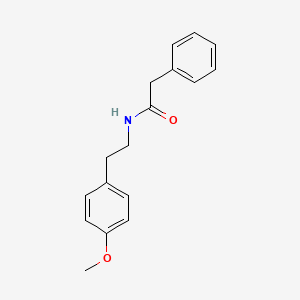 N-[2-(4-methoxyphenyl)ethyl]-2-phenylacetamide