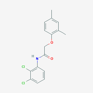 molecular formula C16H15Cl2NO2 B5706066 N-(2,3-dichlorophenyl)-2-(2,4-dimethylphenoxy)acetamide 