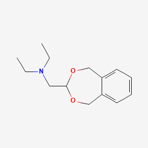 molecular formula C14H21NO2 B5706301 (1,5-dihydro-2,4-benzodioxepin-3-ylmethyl)diethylamine 