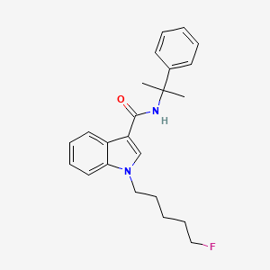 molecular formula C23H27FN2O B570638 5-氟CUMYL-PICA CAS No. 1400742-18-8