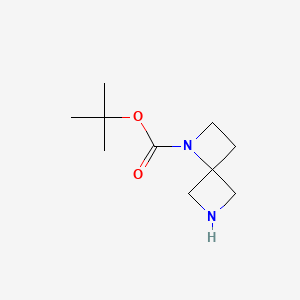 B570656 Tert-butyl 1,6-diazaspiro[3.3]heptane-1-carboxylate CAS No. 1330763-95-5