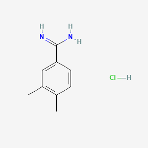 B570671 3,4-Dimethyl-benzamidine hydrochloride CAS No. 112072-09-0