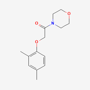 molecular formula C14H19NO3 B5707144 4-[(2,4-dimethylphenoxy)acetyl]morpholine 