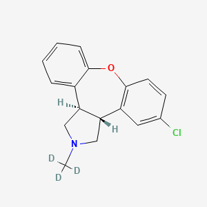 molecular formula C17H16ClNO B570741 阿森那平-d3 CAS No. 1180843-72-4