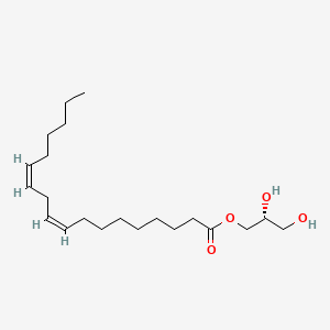 molecular formula C21H38O4 B570779 3-Linoleoyl-sn-glycerol CAS No. 2258-92-6