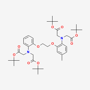 N-[2-[2-[2-[Bis[2-(1,1-dimethylethoxy)-2-oxoethyl]amino]-5-methylphenoxy]ethoxy]phenyl]-N-[2-(1,1-dimethylethoxy)-2-oxoethyl]-glycine 1,1-dimethylethyl ester
