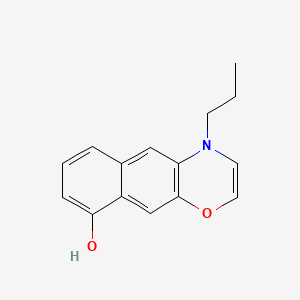4-Propylbenzo[g][1,4]benzoxazin-9-ol