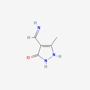 (Z)-4-(Aminomethylene)-3-methyl-1H-pyrazol-5(4H)-one