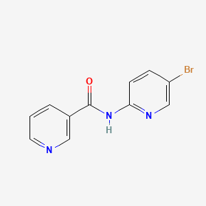 N-(5-bromo-2-pyridinyl)nicotinamide