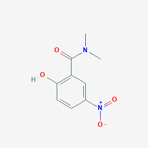 molecular formula C9H10N2O4 B5708176 2-hydroxy-N,N-dimethyl-5-nitrobenzamide 