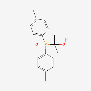 molecular formula C17H21O2P B5708192 2-[bis(4-methylphenyl)phosphoryl]-2-propanol 