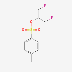 molecular formula C10H12F2O3S B570832 (1,3-Difluoro-2-propyl)-p-toluenesulphonate CAS No. 113557-78-1