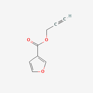 molecular formula C8H6O3 B570855 Prop-2-yn-1-yl furan-3-carboxylate CAS No. 116041-58-8