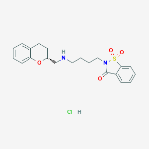 molecular formula C21H25ClN2O4S B057086 盐酸雷品诺坦 CAS No. 144980-77-8