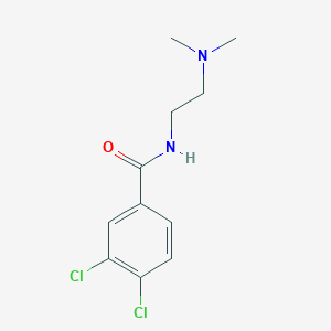 molecular formula C11H14Cl2N2O B5708873 3,4-dichloro-N-[2-(dimethylamino)ethyl]benzamide 