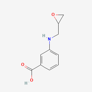 3-[(2-Oxiranylmethyl)amino]benzoic acid