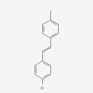 1-Bromo-4-[2-(4-methylphenyl)ethenyl]benzene