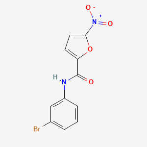 N-(3-bromophenyl)-5-nitro-2-furamide