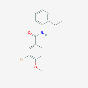 3-bromo-4-ethoxy-N-(2-ethylphenyl)benzamide
