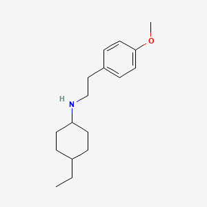 molecular formula C17H27NO B5709511 (4-ethylcyclohexyl)[2-(4-methoxyphenyl)ethyl]amine 