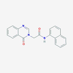 N-1-naphthyl-2-(4-oxo-3(4H)-quinazolinyl)acetamide