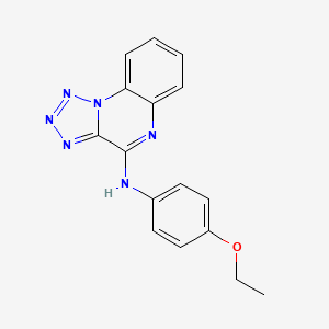 molecular formula C16H14N6O B5709669 N-(4-ethoxyphenyl)tetrazolo[1,5-a]quinoxalin-4-amine 