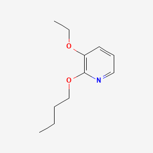 molecular formula C11H17NO2 B570976 2-Butoxy-3-ethoxypyridine CAS No. 111454-85-4