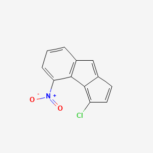 3-chloro-4-nitrocyclopenta[a]indene