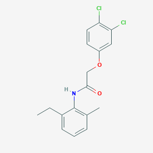 molecular formula C17H17Cl2NO2 B5709857 2-(3,4-dichlorophenoxy)-N-(2-ethyl-6-methylphenyl)acetamide 