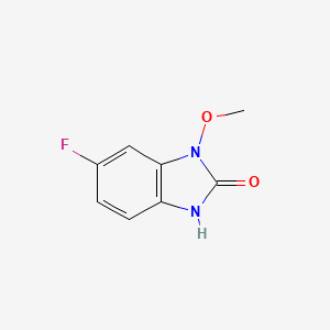 B571010 6-Fluoro-1-methoxy-1H-benzo[d]imidazol-2(3H)-one CAS No. 113051-86-8