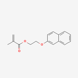 molecular formula C16H16O3 B571015 2-(2-Naphthyloxy)ethyl methacrylate CAS No. 123657-37-4