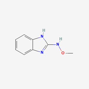 molecular formula C8H9N3O B571033 1H-Benzo[d]imidazol-2(3H)-one O-methyl oxime CAS No. 111667-51-7