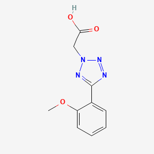 molecular formula C10H10N4O3 B5710339 [5-(2-methoxyphenyl)-2H-tetrazol-2-yl]acetic acid 
