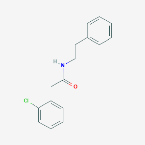 2-(2-chlorophenyl)-N-(2-phenylethyl)acetamide