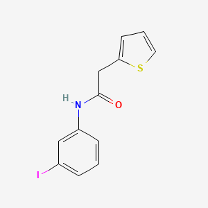 N-(3-iodophenyl)-2-(2-thienyl)acetamide