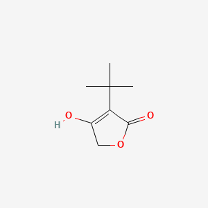 molecular formula C8H12O3 B571046 3-Tert-butyl-4-hydroxyfuran-2(5H)-one CAS No. 114908-93-9