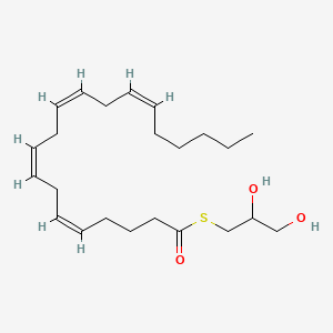 molecular formula C23H38O3S B571053 Arachidonoyl-1-thio-Glycerol CAS No. 1309664-54-7