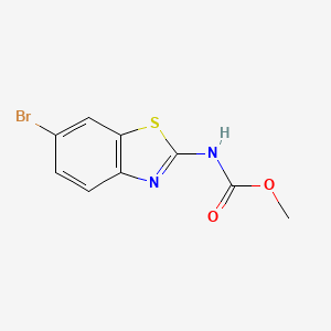 molecular formula C9H7BrN2O2S B5710696 methyl (6-bromo-1,3-benzothiazol-2-yl)carbamate 