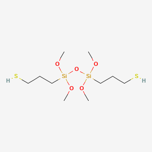 3,3'-(1,1,3,3-Tetramethoxydisiloxane-1,3-diyl)di(propane-1-thiol)