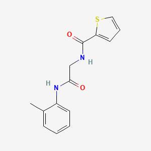 N-{2-[(2-methylphenyl)amino]-2-oxoethyl}thiophene-2-carboxamide