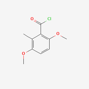 B571094 3,6-Dimethoxy-2-methylbenzoyl chloride CAS No. 116324-51-7