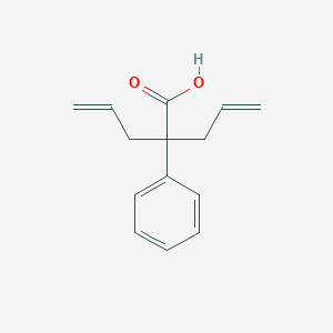 molecular formula C14H16O2 B5711142 2-allyl-2-phenyl-4-pentenoic acid 