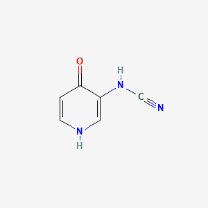 (4-Hydroxy-3-pyridinyl)cyanamide