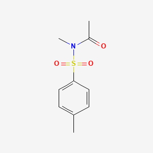 molecular formula C10H13NO3S B5711280 N-methyl-N-[(4-methylphenyl)sulfonyl]acetamide CAS No. 16697-83-9