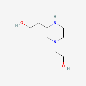 2,2'-(Piperazine-1,3-diyl)di(ethan-1-ol)